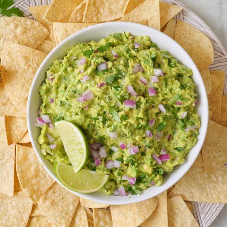 BEST Simple Guacamole Recipe - Feel Good Foodie