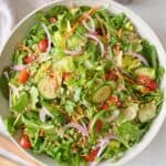 Mixed greens salad recipe.