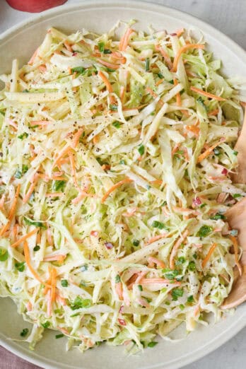 Apple slaw recipe.