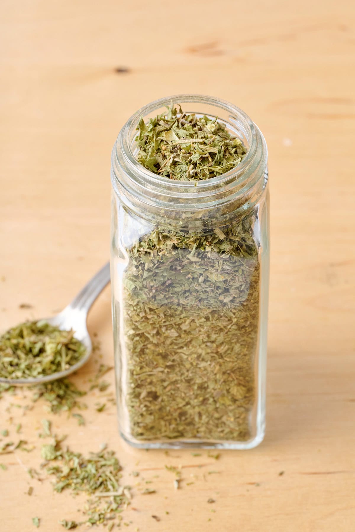 How to make Italian seasoning using a dry herb blend.