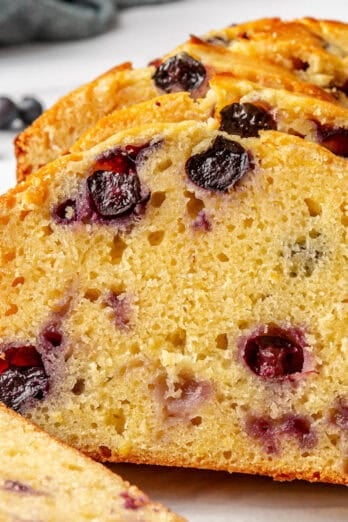 Lemon blueberry bread recipe.