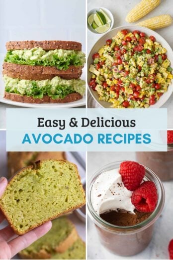 Easy and delicious avocado recipes.