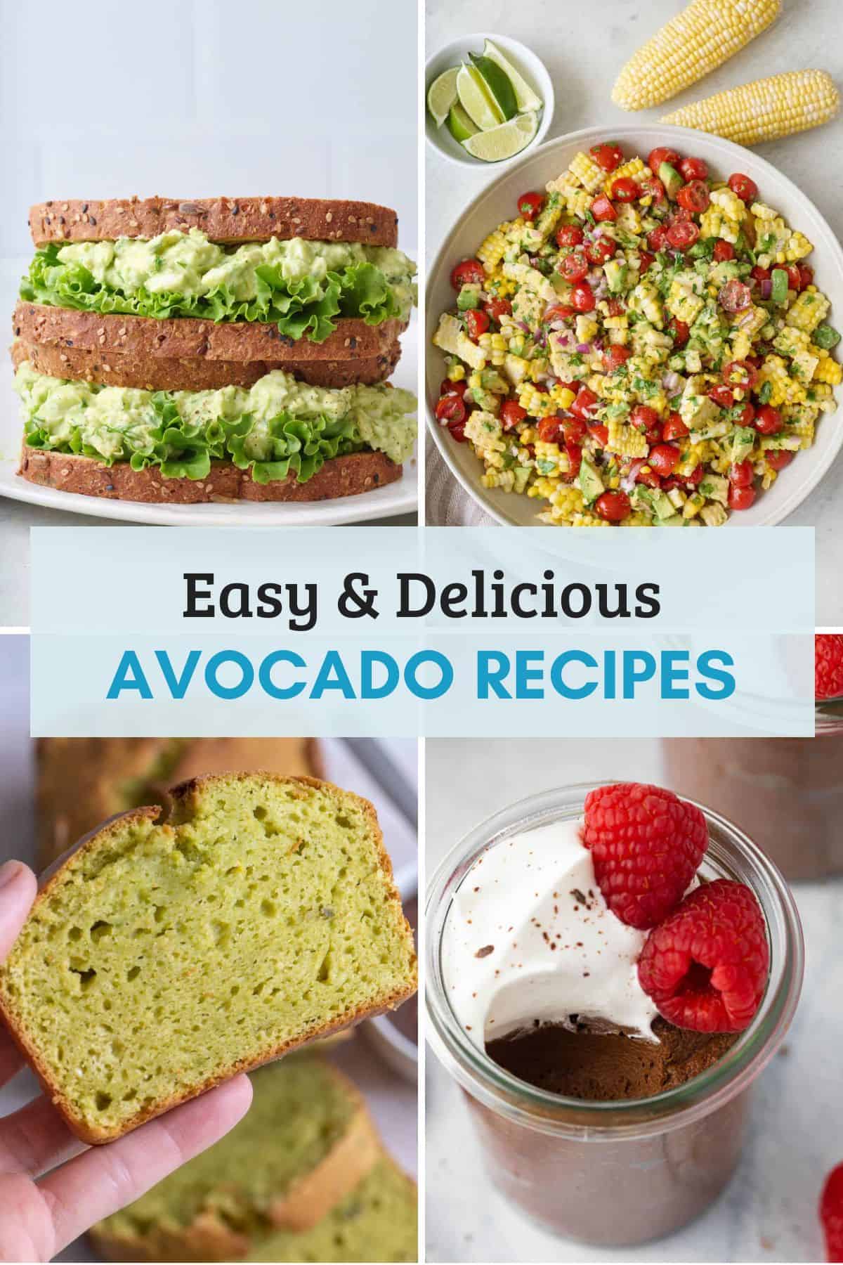 55+ Avocado Recipes {Savory & Candy!}