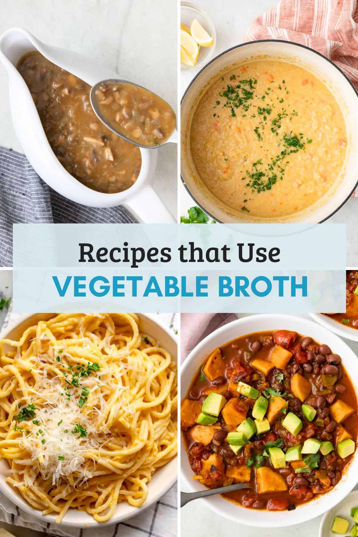 60 Recipes with Vegetable Broth