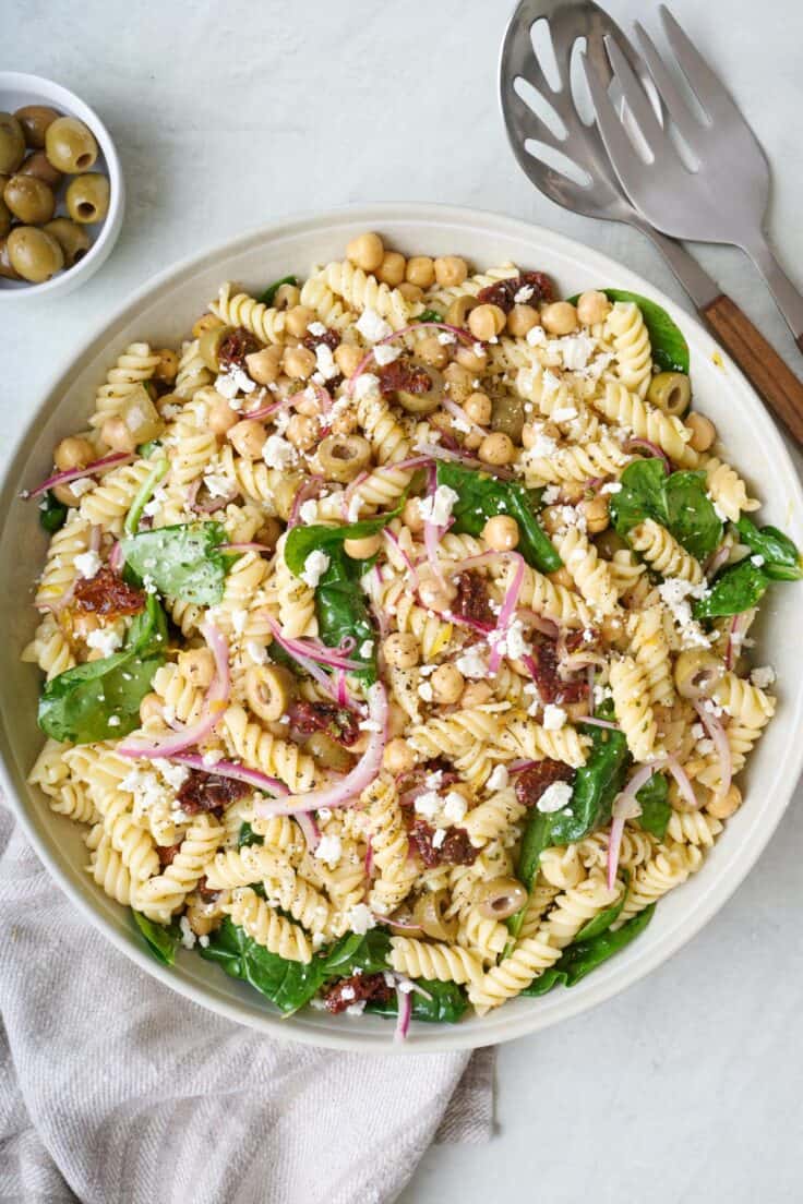 Sun-dried Tomato Pasta Salad - Feel Good Foodie