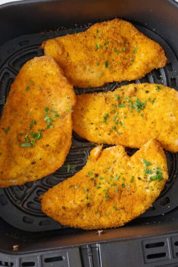 Air fryer breaded chicken recipe.