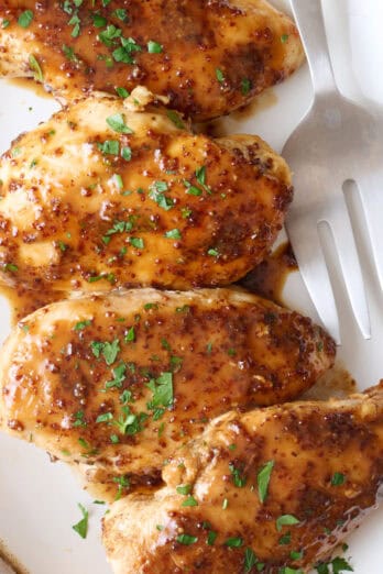 Honey mustard chicken recipe.