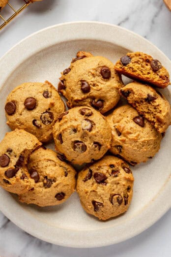 Pumpkin chocolate chip cookie recipe.