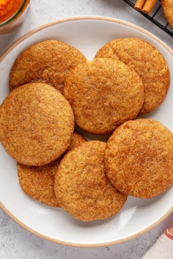 Pumpkin snickerdoodle cookie recipe.