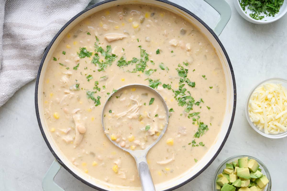 White Chicken Chili.
