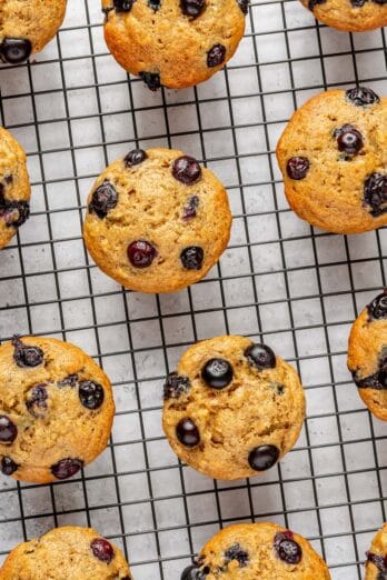 Blueberry Banana Muffins recipe.