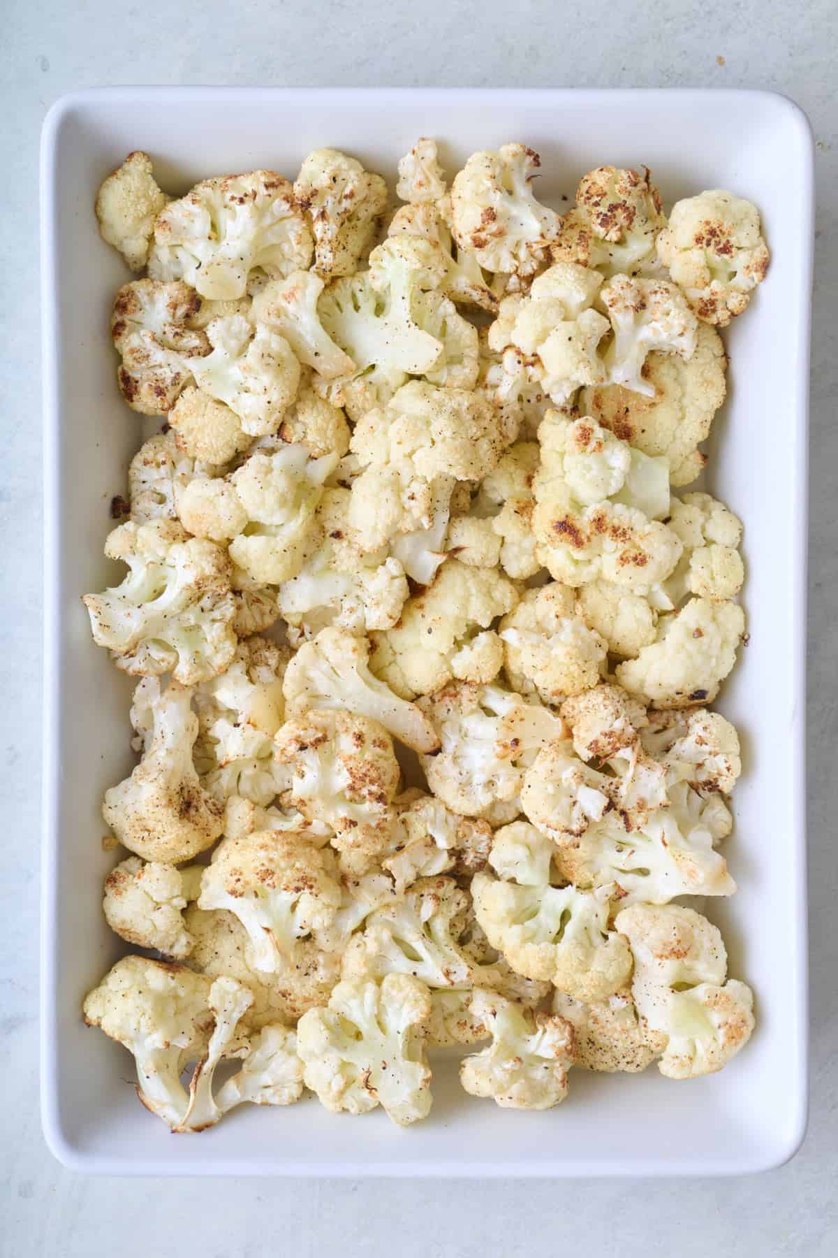 Roasted cauliflower added on top.