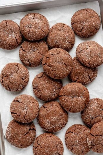 Chocolate sugar cookie recipe.