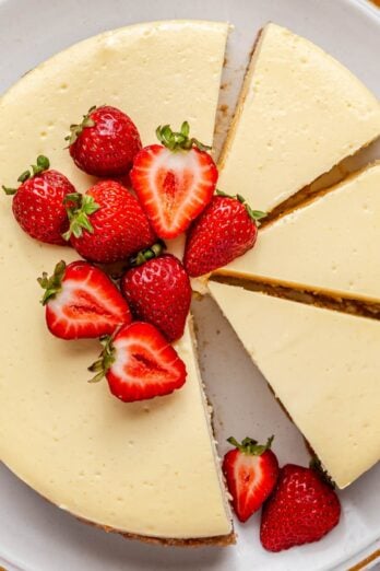 Classic cheesecake recipe.