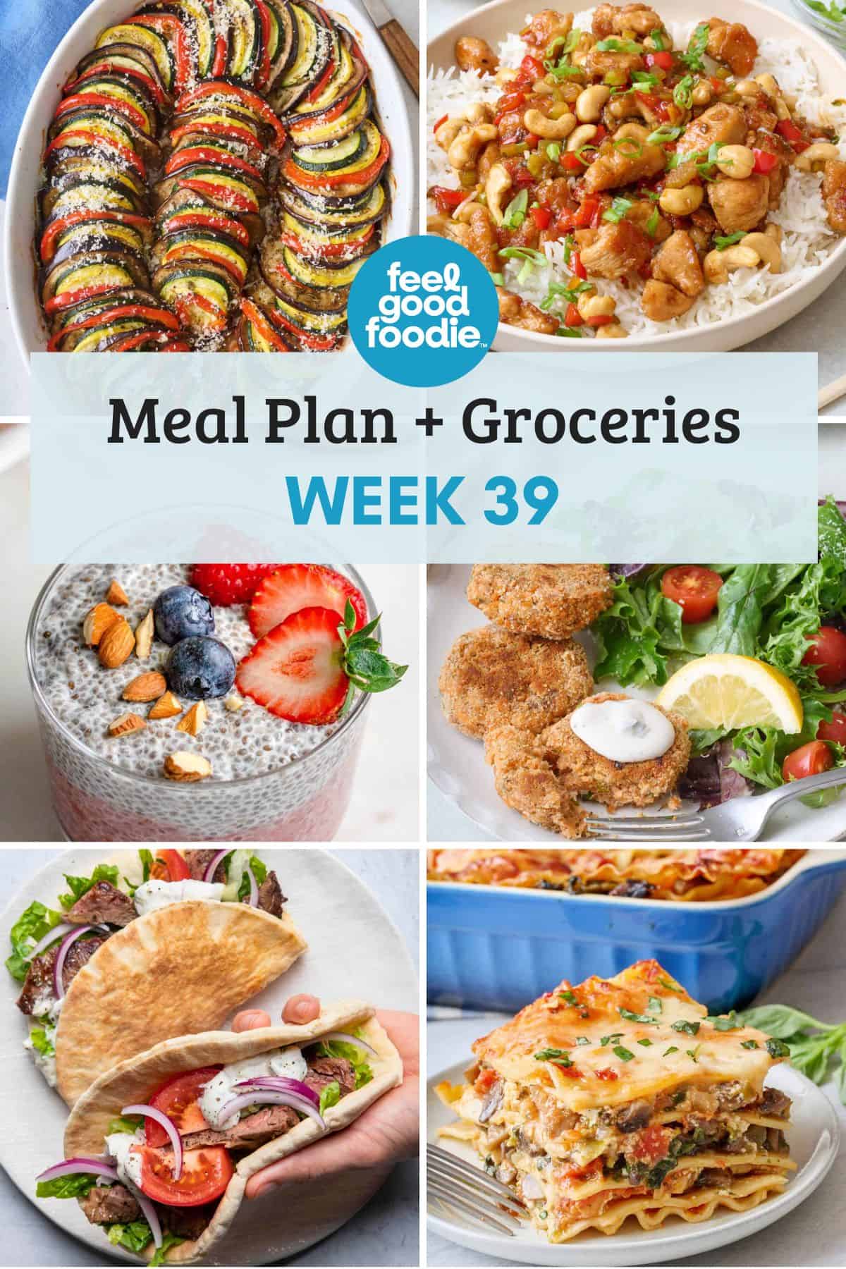 Meal Plan 39 – Really feel Good Foodie