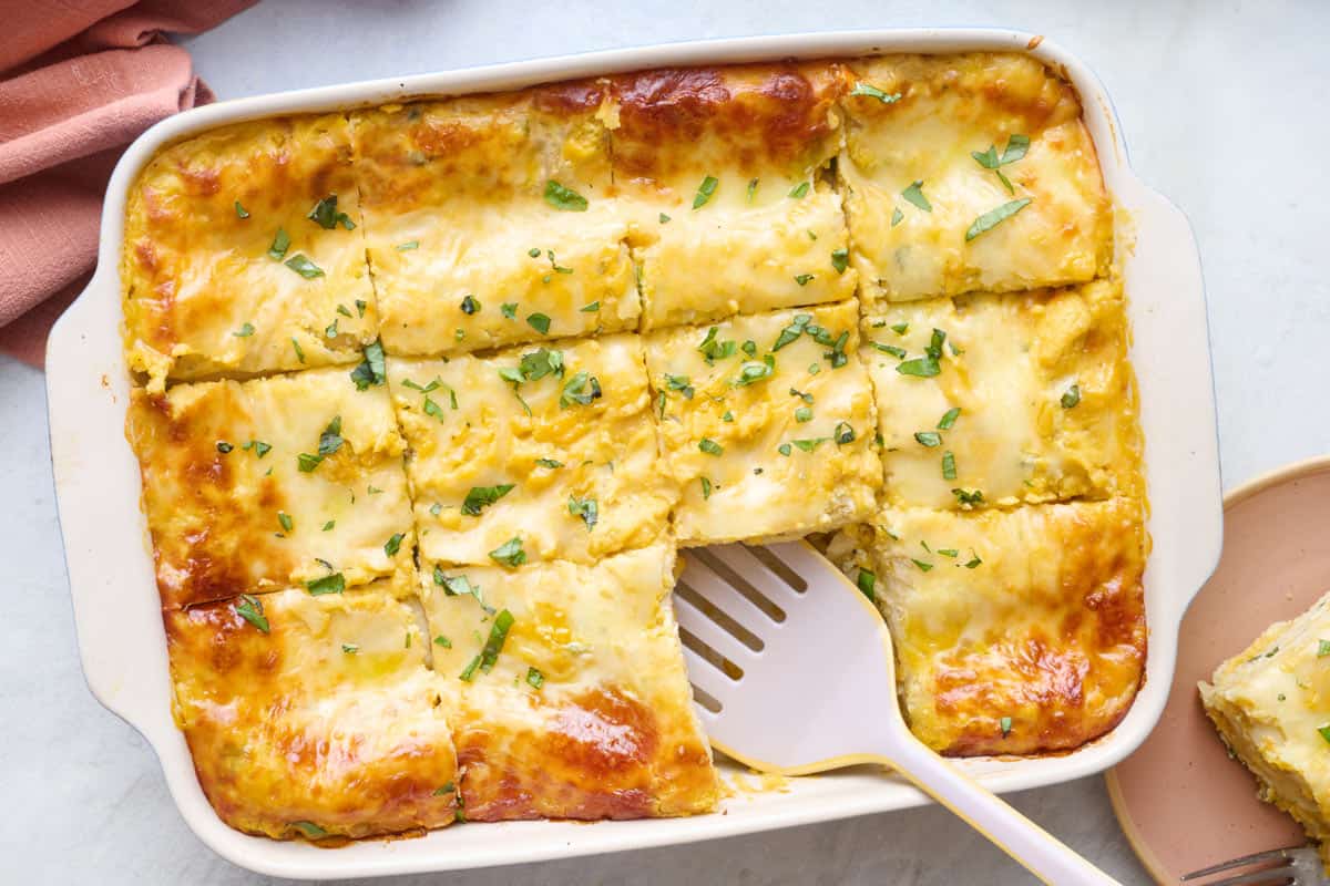 Butternut Squash Lasagna.