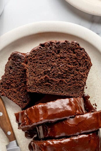 Chocolate loaf cake recipe.