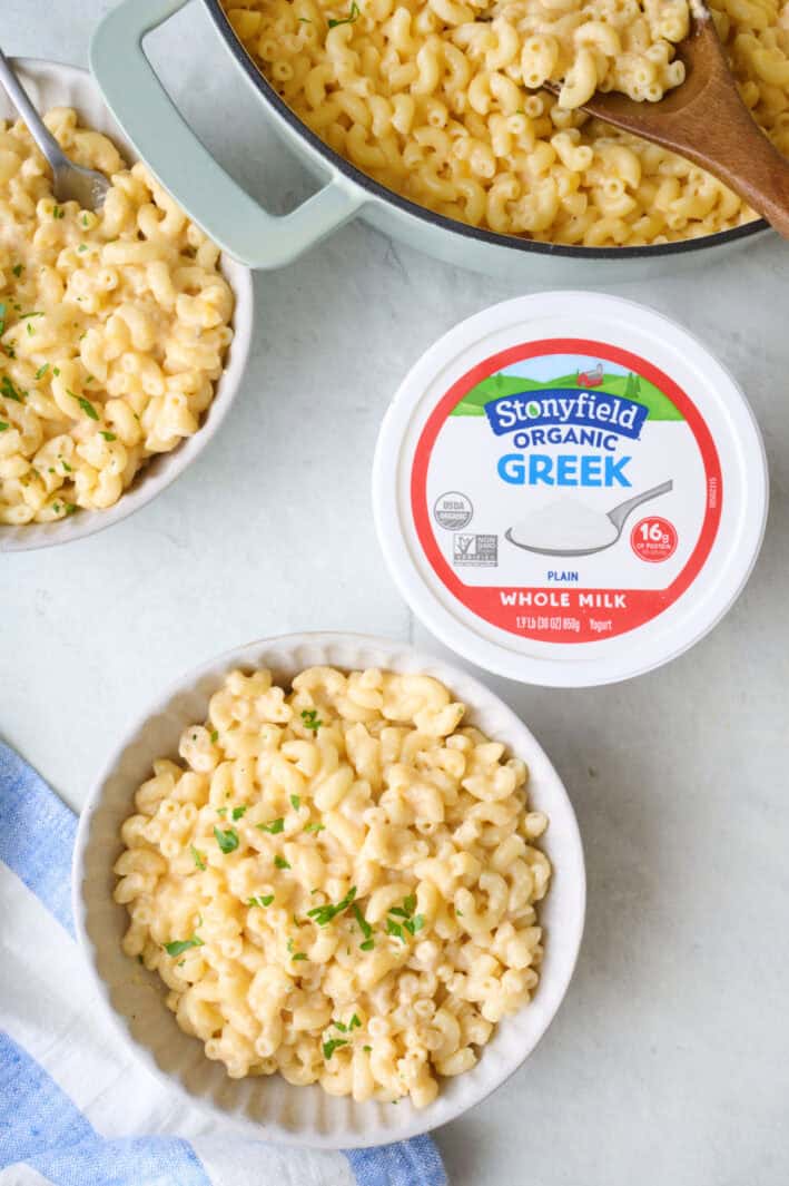 Greek Yogurt Mac and Cheese