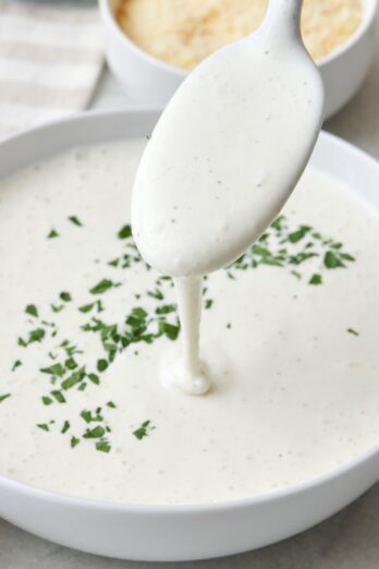 Healthy alfredo sauce.