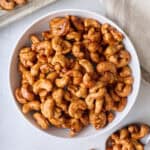 Honey roast cashew recipe.