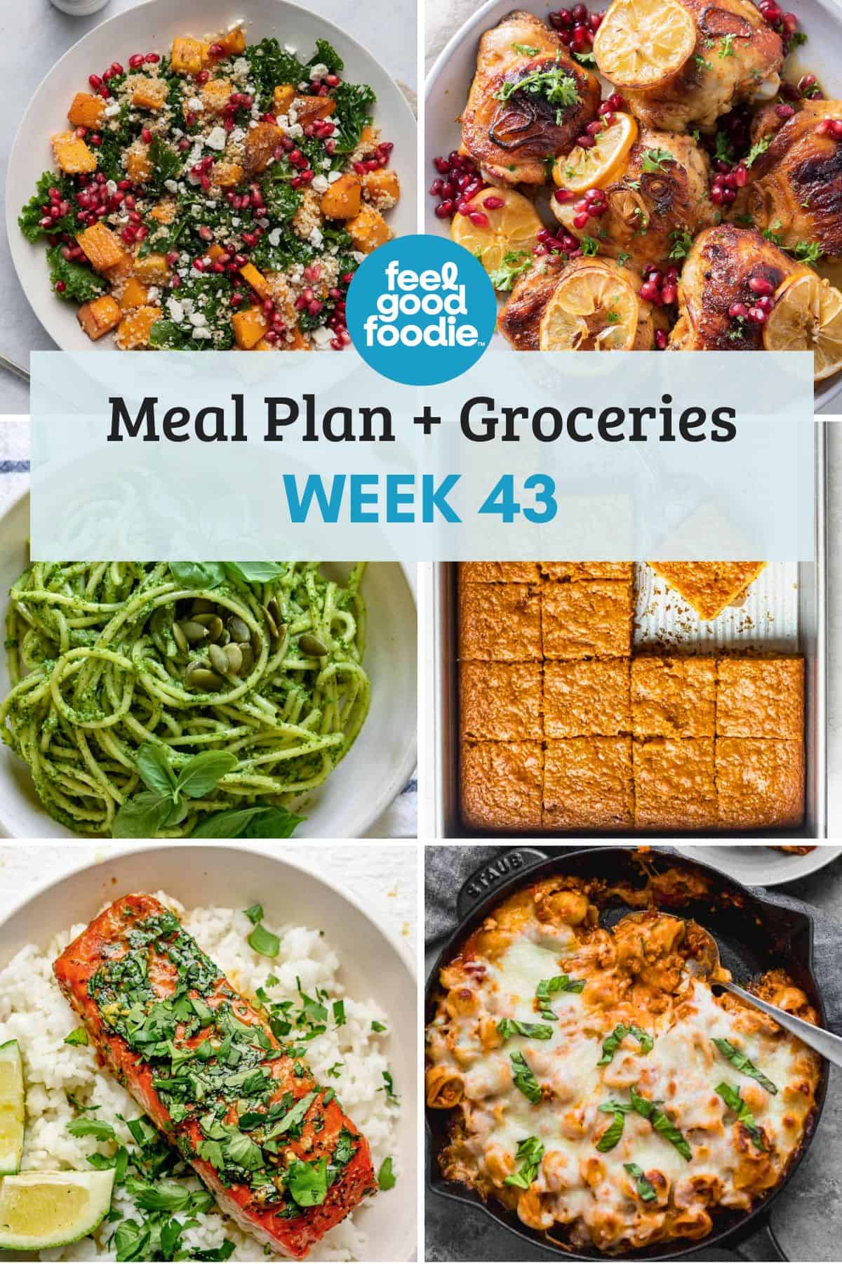 Meal Plan 43 – Really feel Good Foodie