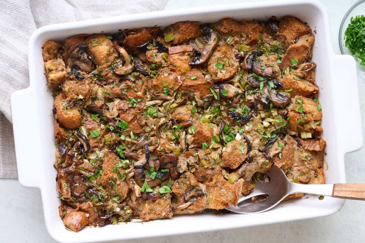 Mushroom Stuffing.