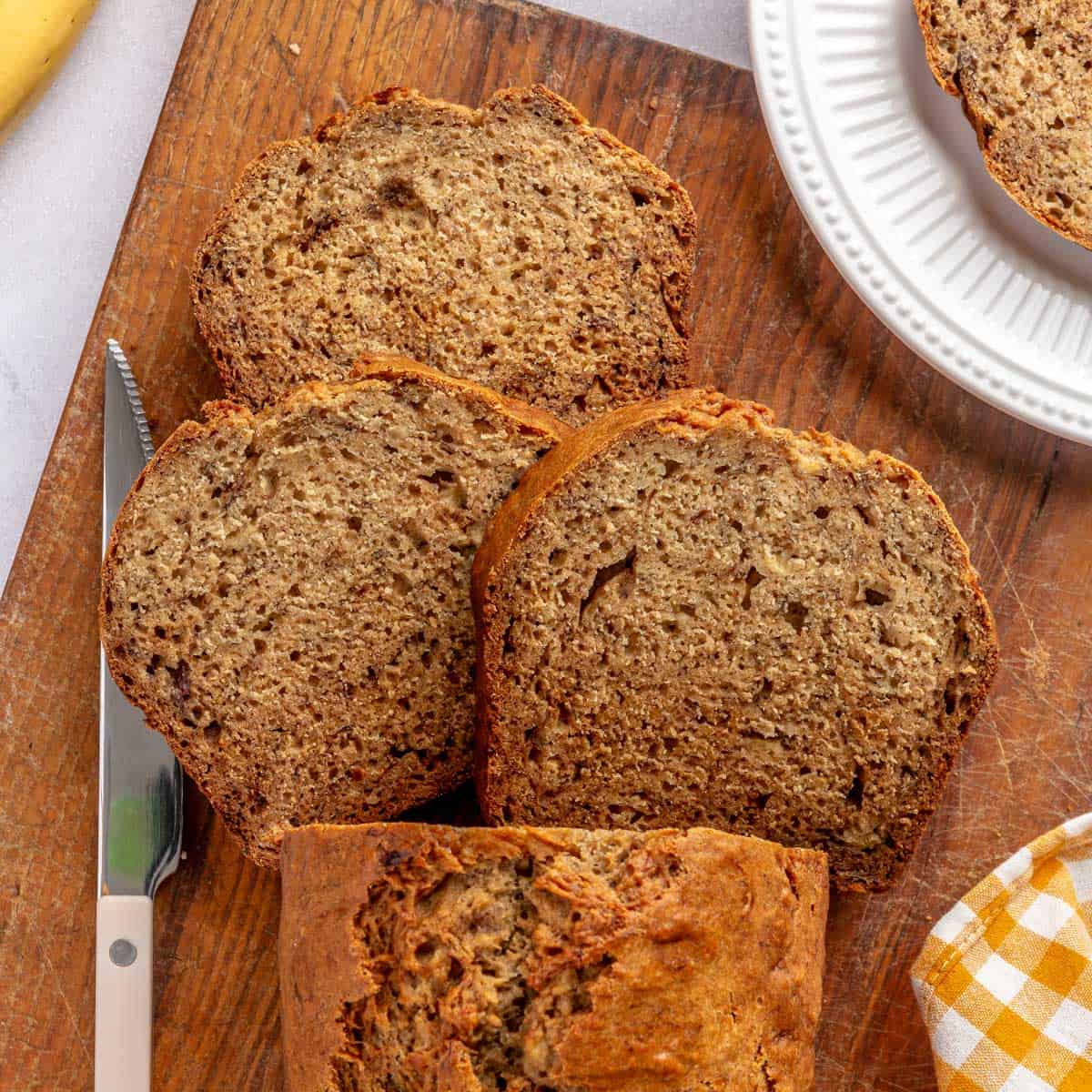 One bowl banana bread recipe.