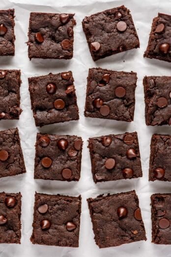 Sweet potato brownie recipe.