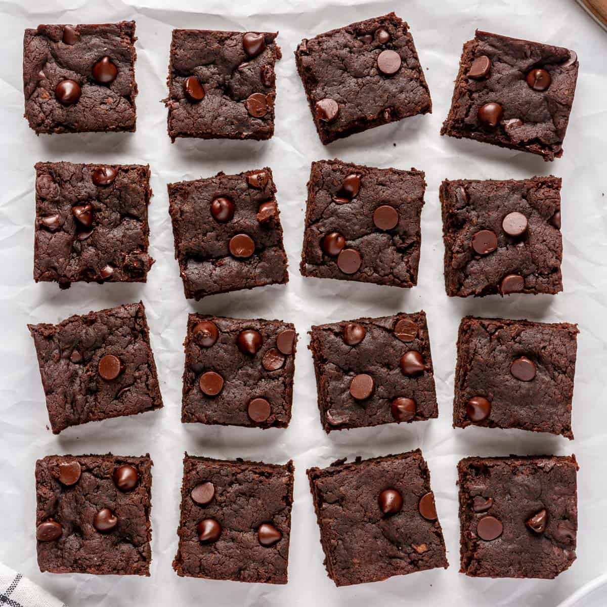 Sweet potato brownie recipe.