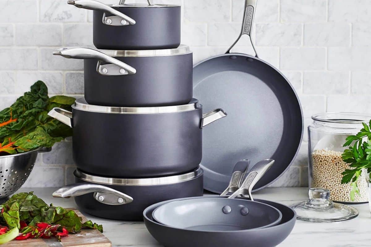 GreenPan Paris Pro Ceramic Non-Stick Cookware Set