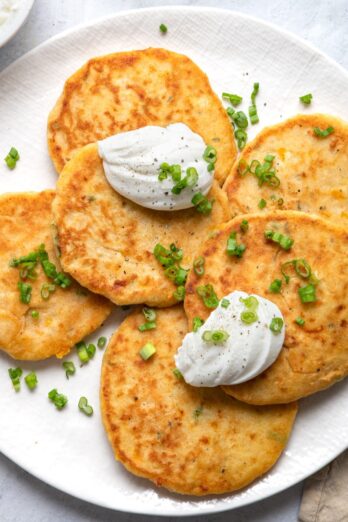 Mashed Potato Pancakes Recipe.