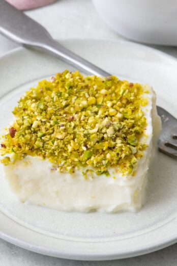 Semolina Pudding (Layali Luban) recipe.