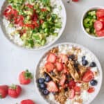 Cottage cheese bowl recipe.