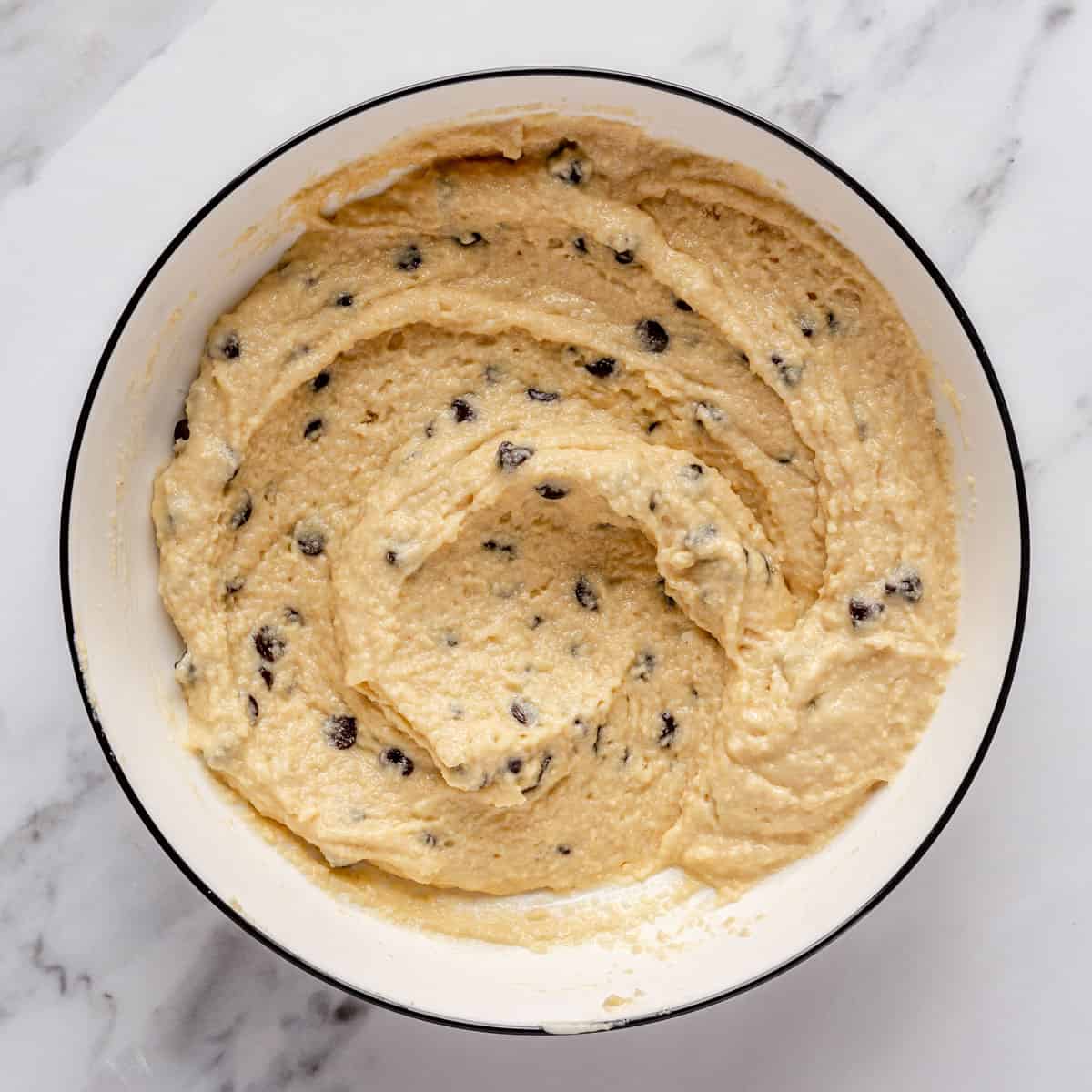 Final dough in bowl.