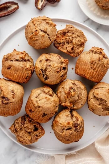 Date muffins recipe.