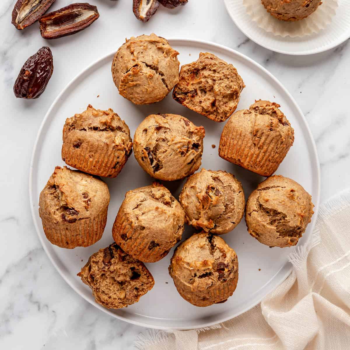 Date muffins recipe.