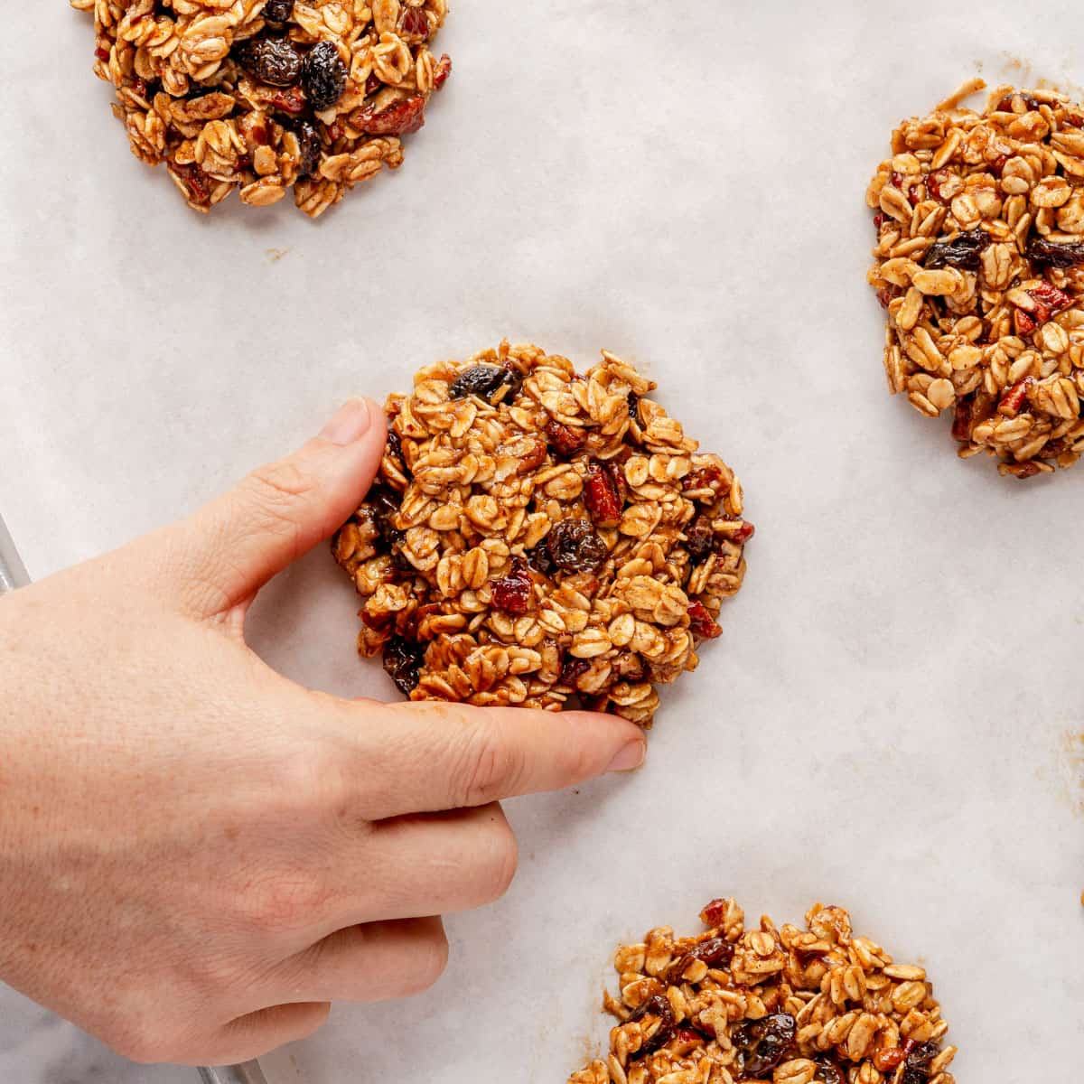 Granola cookies recipe.