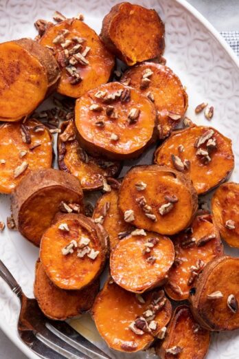 Melting sweet potatoes recipe.