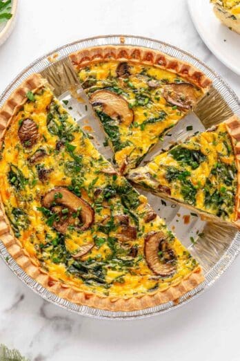 Quiche recipe.