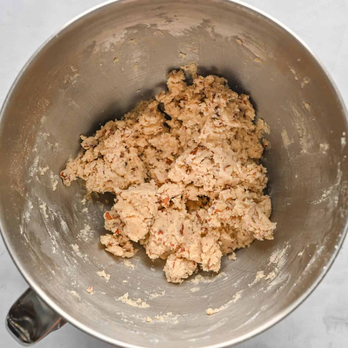 Final cookie dough.