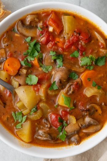 Vegetable stew recipe.