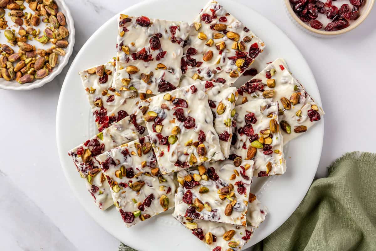 White Chocolate Bark.