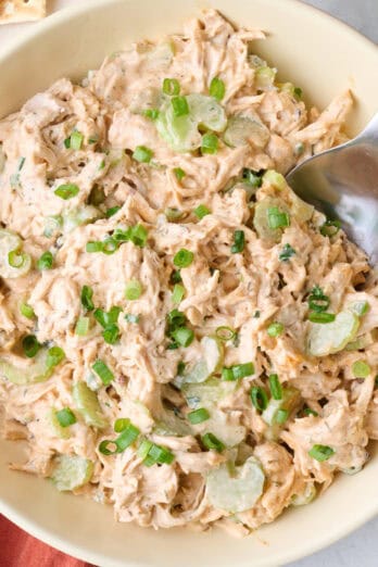 Buffalo chicken salad recipe.