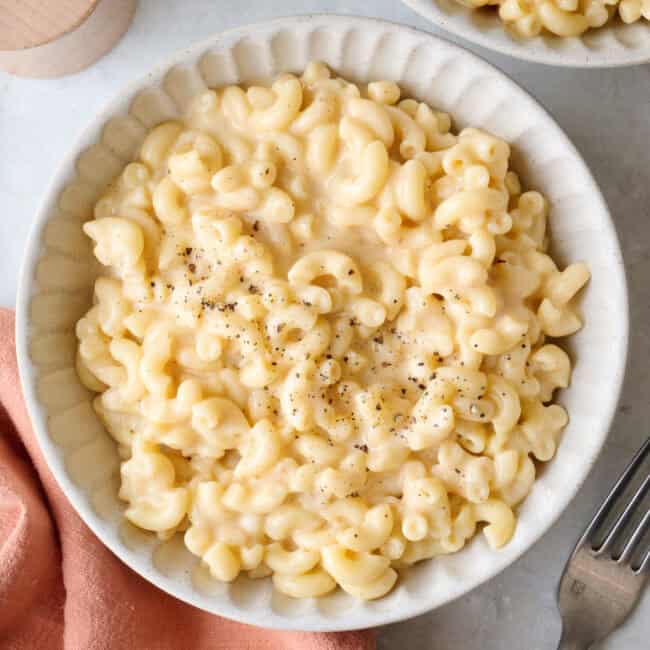 Mac and cottage cheese recipe.