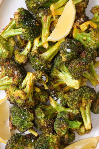 Roasted broccoli recipe.