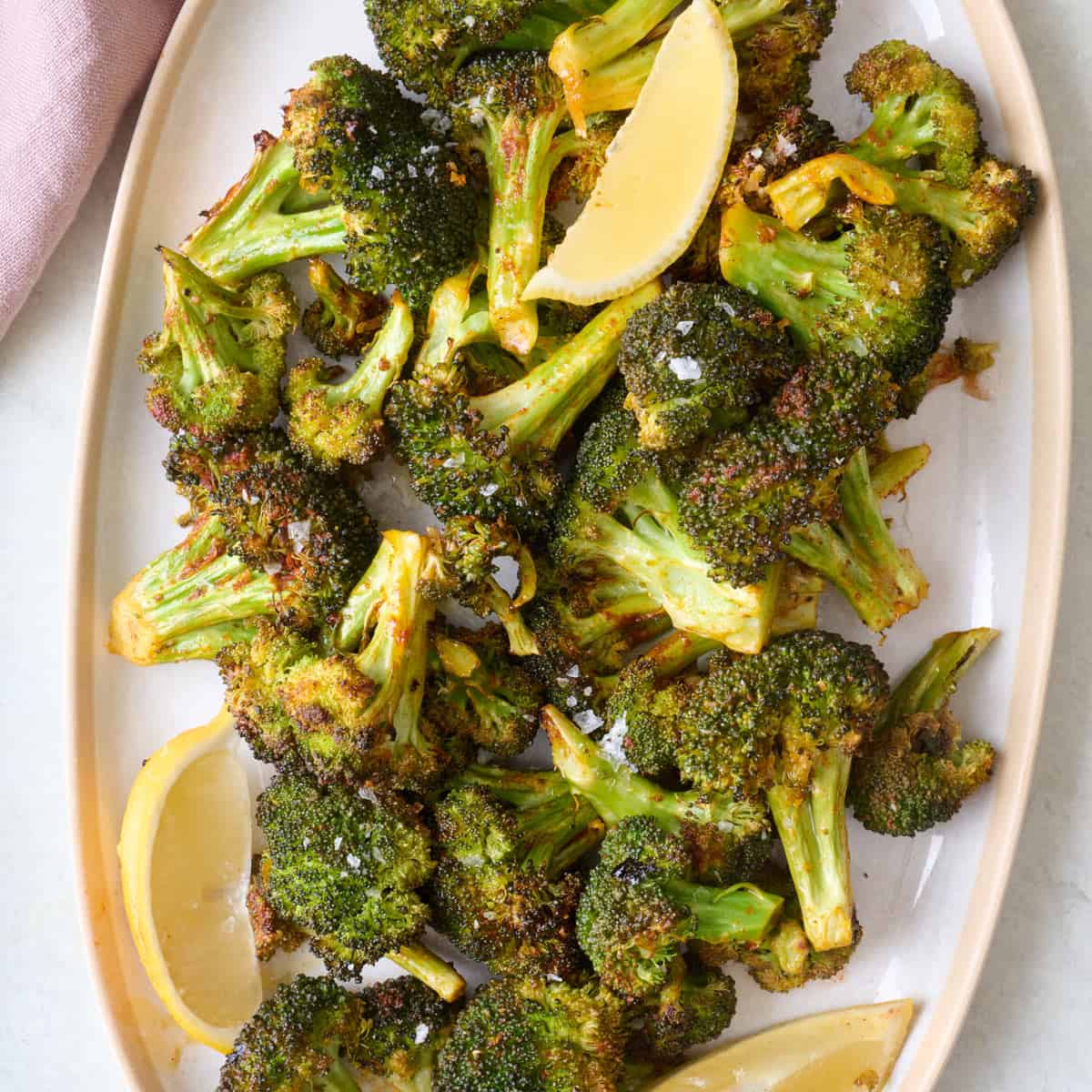 Roasted broccoli recipe.