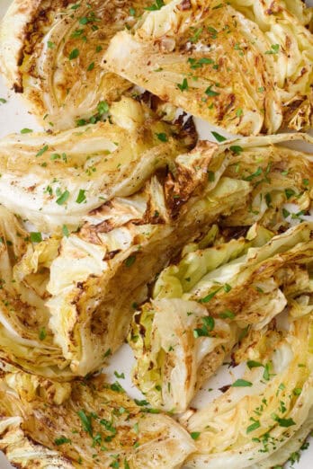 Roasted cabbage recipe.