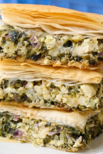 Spanakopita recipe.