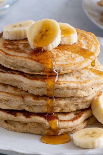 Banana pancakes recipe.