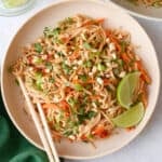 Asian noodle salad recipe.